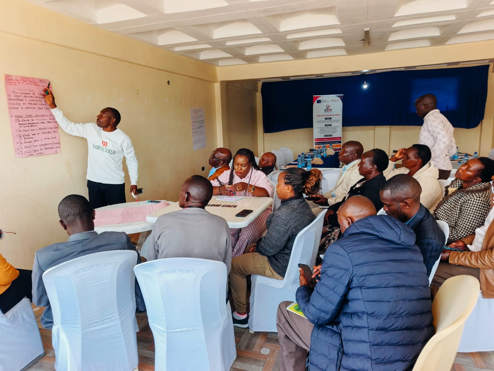 Haki Ni Yetu project duty bearers engagement in Kericho County