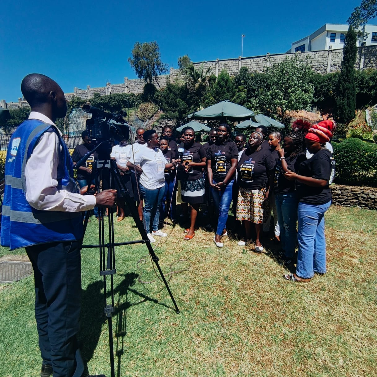 Press engagement on International Women's Day