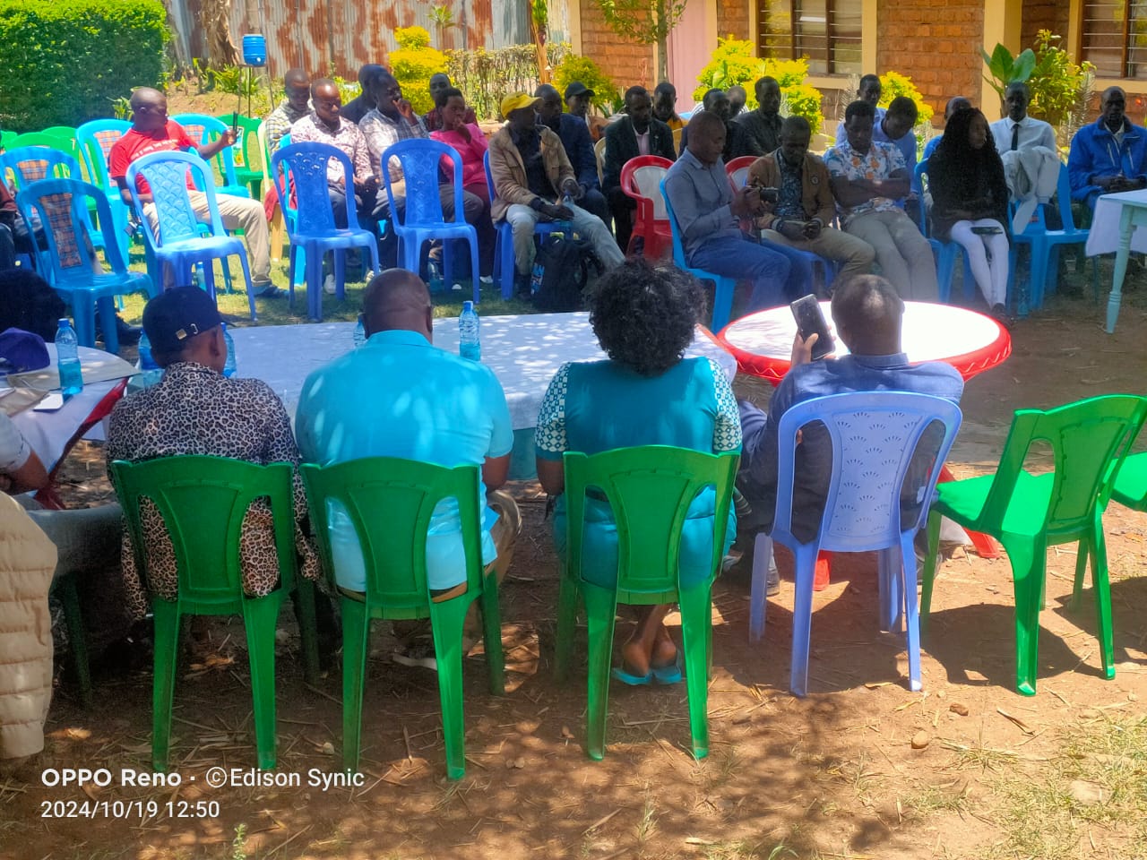 Youth economic empowerment session, Bomet