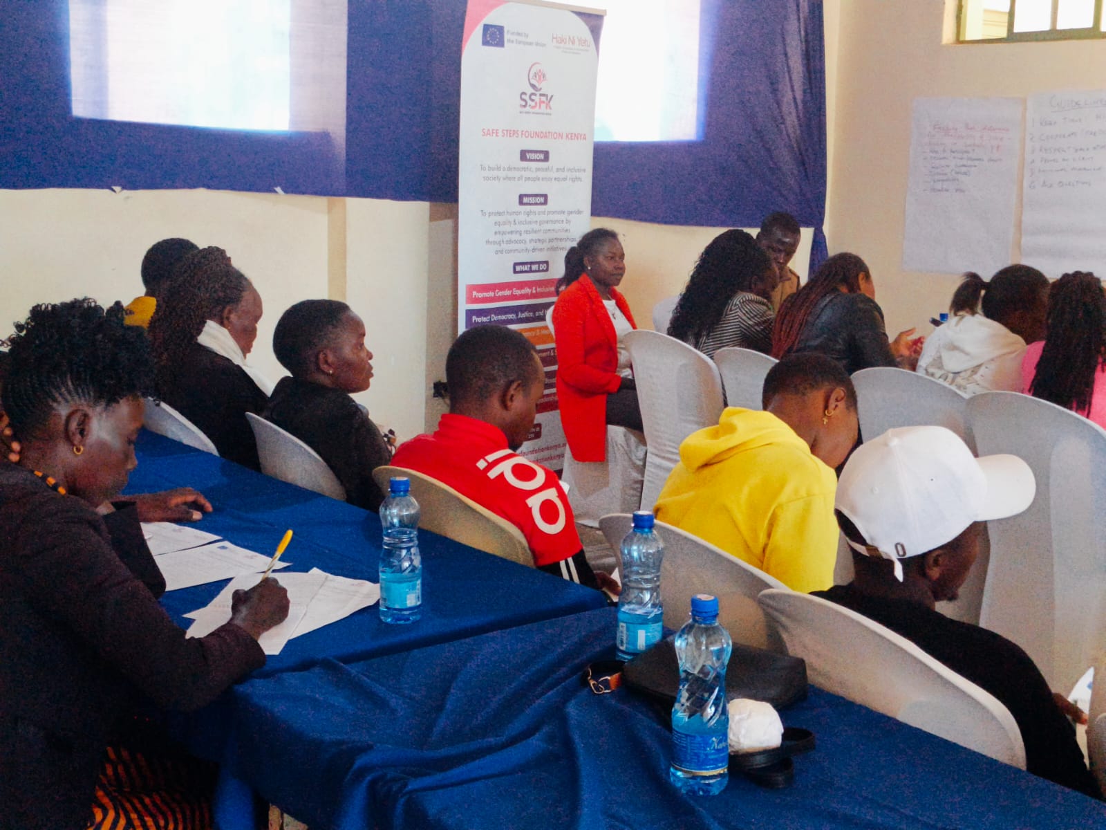 Youth-led community based organisations engagement